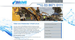 Desktop Screenshot of jhlcivil.com.au